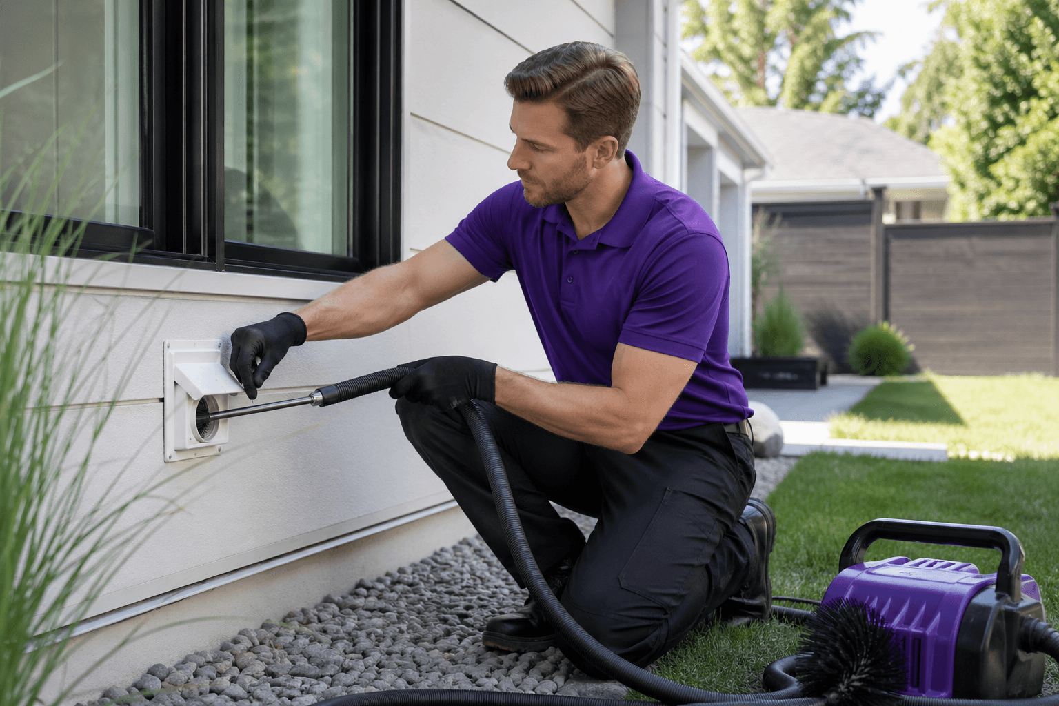 Dryer Vent Cleaning — YXE Pristine service preview